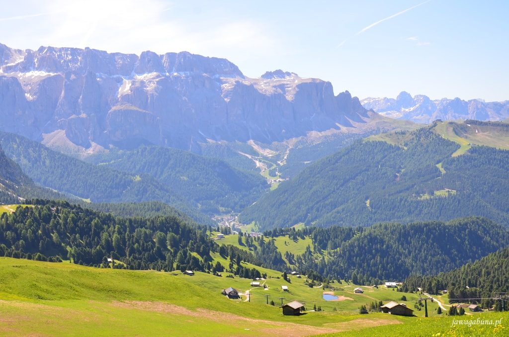 łąka alpejska i góry