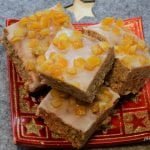 ciastko korzenne z polewą i pomarańczami