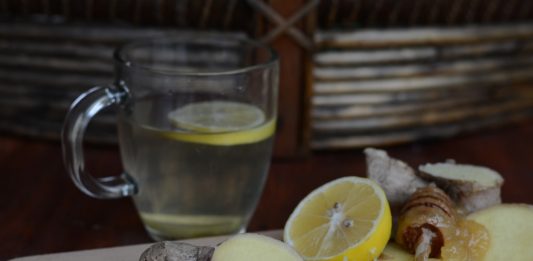 imbir i woda z imbirem