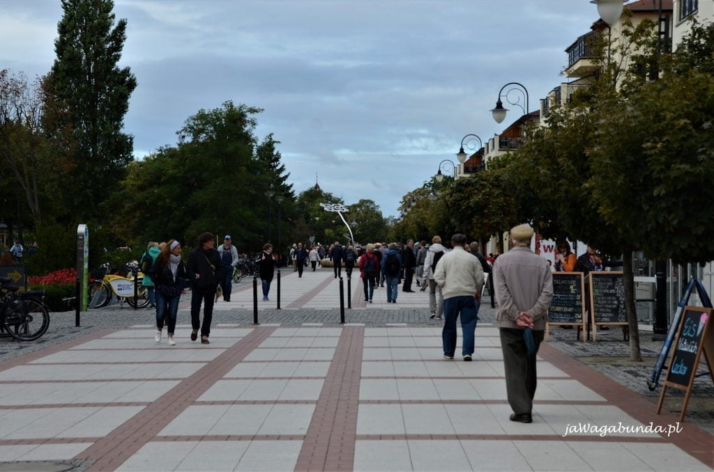 Świnoujście na promenadzie