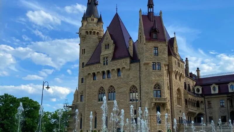 zamek w Mosznej
