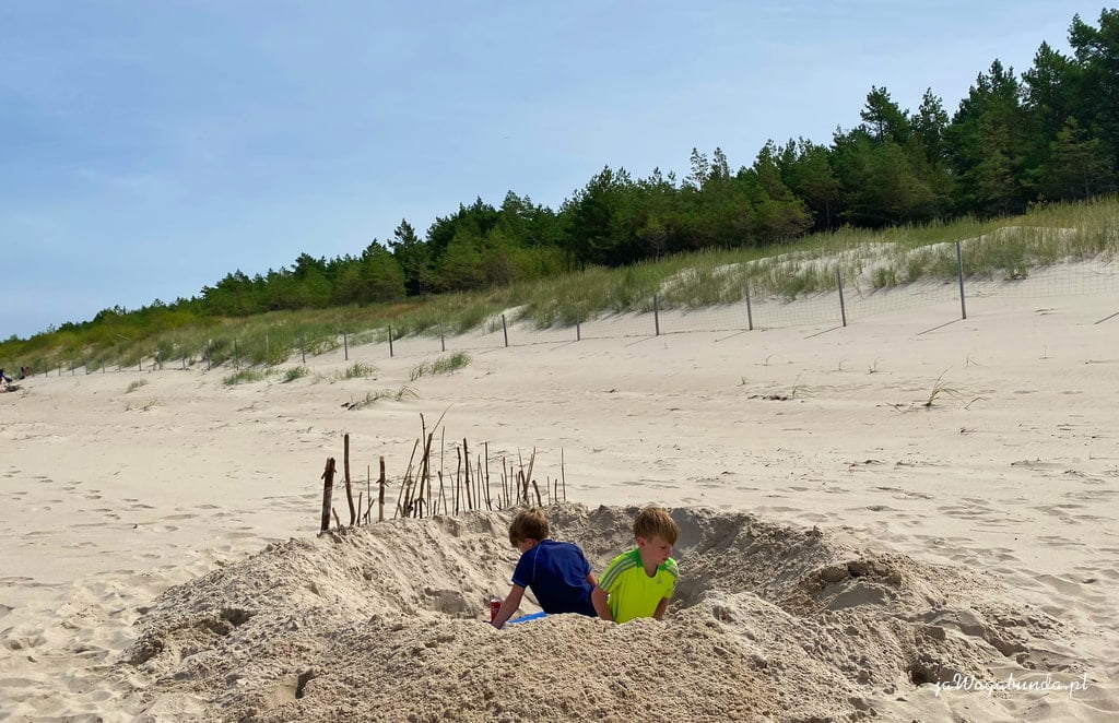plaża w Mrzeżynie