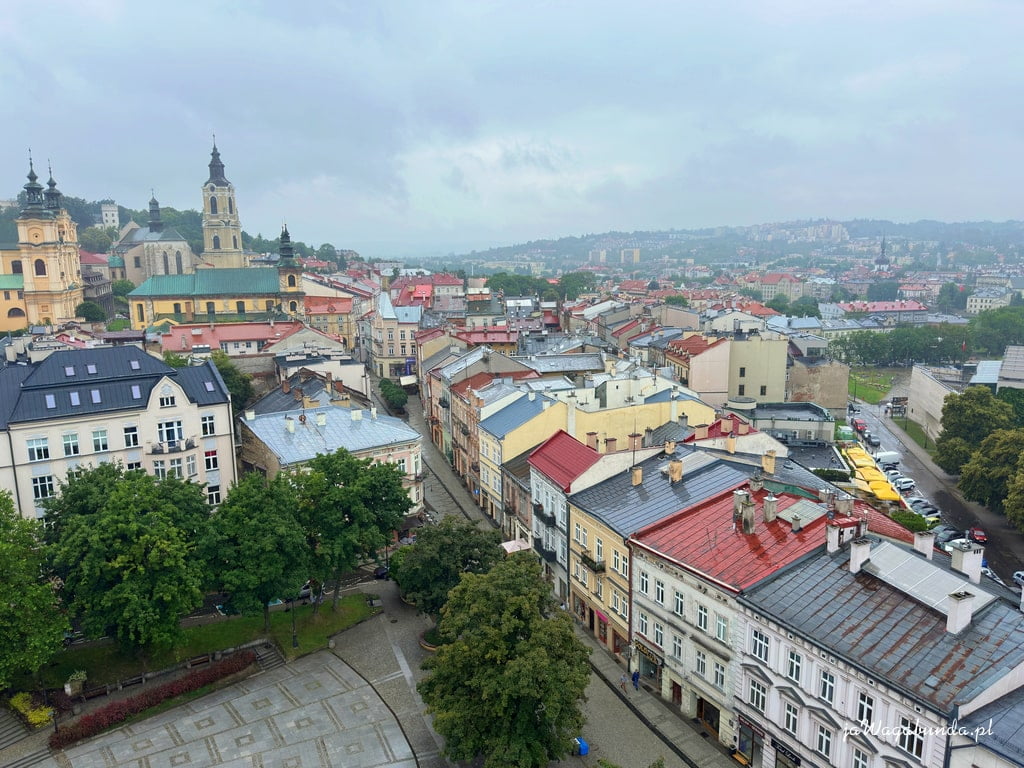 miasto widziane z góry