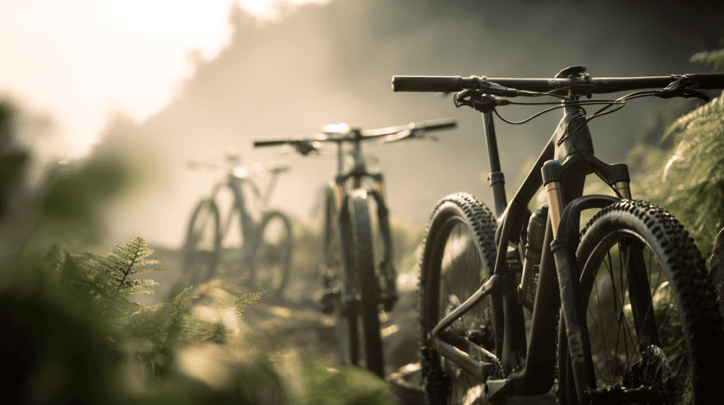 kilka rowerów mtb