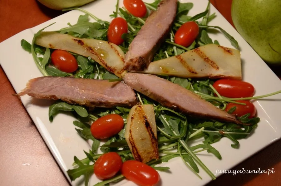 gęś pieczona w kawałkach przepis