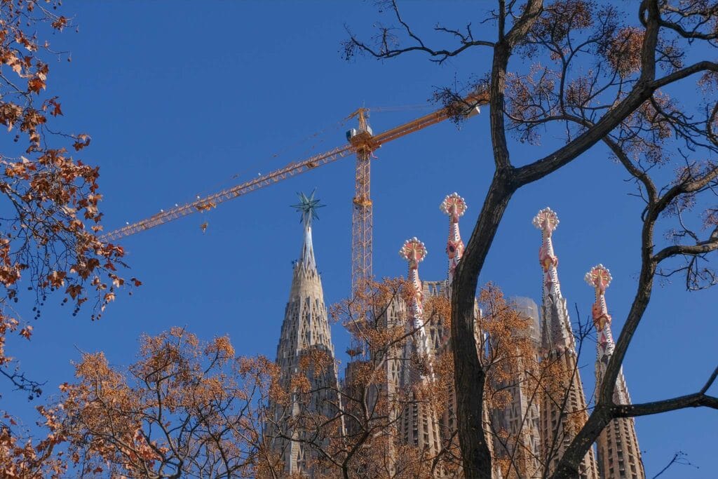 Sagrada Familia w Barcelonie